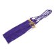 thumbnail image 1 of KALLORY 8Ud Borlas Para Sombrero De Graduación Con Dijes 2026 En Poliéster Morado Para Ceremonias, 1 of 8