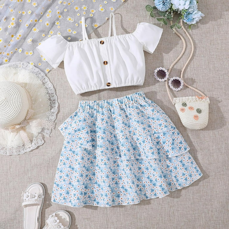 Girl midi cheap top