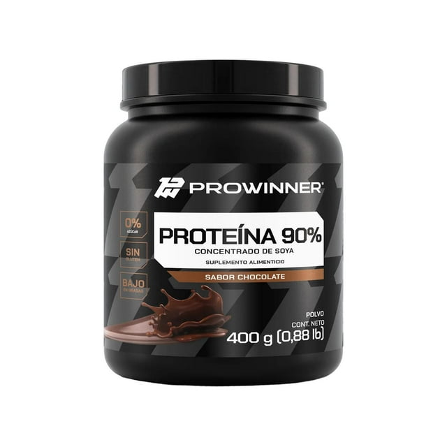 Proteína de Soya 90% Chocolate 400 g ProWinner