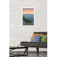 thumbnail image 2 of Lantern Press - Great Smoky Mountains National Park, Bear and Spring Flowers Wall Poster, 14.725" x 22.375" Framed, 2 of 5