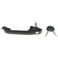 thumbnail image 2 of TRQ Exterior Front Outside Door Handle w/ keys Pair Set for 93-99 VW Jetta Golf DHA36987, 2 of 5