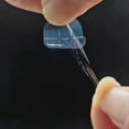 thumbnail image 3 of 20pcs Double-side Nail Glue Sticker Waterproof Breathable Transparent Jelly Adhesive Tabs False Fake Nail Art Tips Acrylic Manicure Tape, 3 of 5