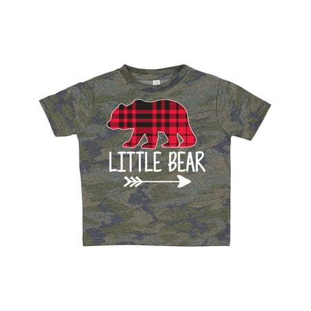 

Inktastic Plaid Little Bear with Arrow Gift Toddler Boy or Toddler Girl T-Shirt