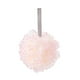 thumbnail image 2 of Puf de baño con lunares | Esponja de malla de doble capa | Estropajo de cuerpo de poliéster suave | Diseño de flores | Espuma abundante | Exfoliación suave | Colgable | 18cm x 18cm | 1 paquete, 2 of 6