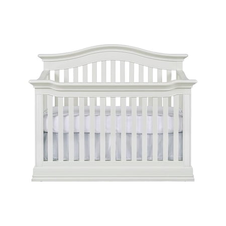 Baby Cache Montana 4-in-1 Convertible Crib in Glazed White