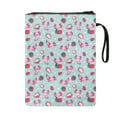 thumbnail image 2 of HELLHERO 1pcs Paperback Book Cover with Handle Reusable Book Cover Carrying Case with Zipper for Friend Bible Book Carrying Bag, 2 of 8