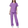 thumbnail image 3 of Adar Mens Medical Scrubs Set Medical Uniforms - Roomy Fit (30 Colors), 3 of 7