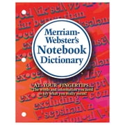 Merriam-Webster Notebook Dictionary, Pack of 3
