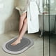 thumbnail image 1 of Fiudx Alfombra de Terciopelo de Cristal, Superabsorbente, Antideslizante, para Baño, con Base de Goma de Secado Rápido, Fácil de Limpiar y Resistente a La Suciedad, Versátil para Uso Doméstico, Ideal, 1 of 3