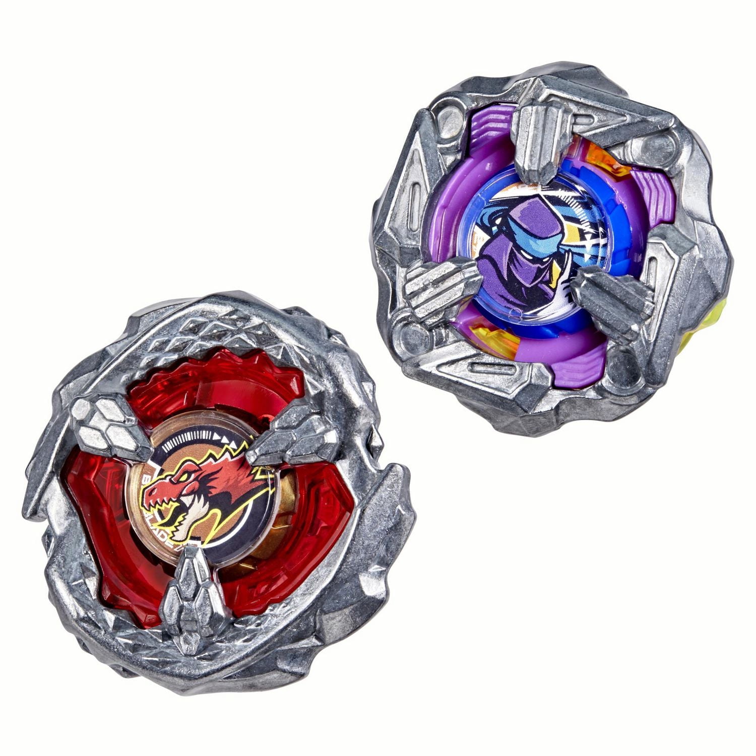 Beyblade X Dual Pack Beat Tyranno 4-70Q et Knife Shinobi 4-80HN