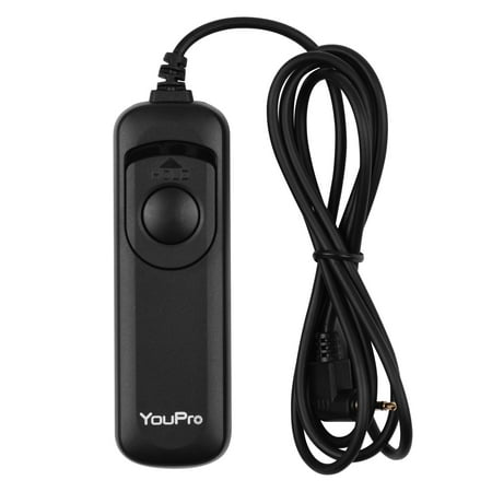 YouPro E3 Type Shutter Release Cable Timer Remote Control for G10/ G11/ G12/ G15/ G1X/ SX50/ 700D/ 1300D Pentax K 5/ K 5II/ K 7 Contax 645