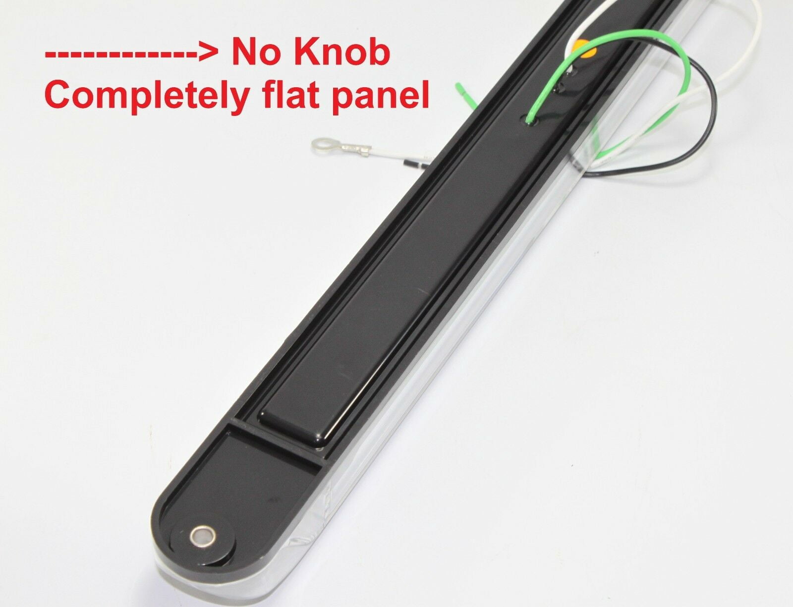 Smiling JuJu LED Truck Trailer Turn Tail Parking Signal Clearance Marker Identification Light Bar Chrome Reflector