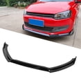 thumbnail image 1 of Car Splitter Lip with Aggressive Front Lip for MK5 6R, ABS Material, Easy Installation, Car Downforce Improves, Screw Fixation, Fits for MK5 6R Standard PreFacelift 20092014,, 1 of 7