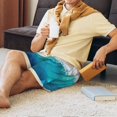 thumbnail image 3 of Haiem Beach Men's Pajama Short with Soft Woven Cotton Elastic Waistband Sleep Short-XX-Large, 3 of 9