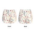 thumbnail image 3 of Daiia Wildflower Watercolor 3 Pattern Women's 2 in 1 Running Shorts - Lightweight Athletic Workout Gym Yoga Shorts Liner with Phone Pockets-Small, 3 of 7