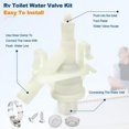 thumbnail image 4 of Kit de Valve d'Eau pour Toilettes RV 385311641 - Compatible avec Modèles 300, 301, 310, 4 of 5
