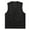 01# Black, variant on WTXUE Work Vest for Women, Sleeveless Adult Postulant Activity Vest Supermarket Vests Clerk Workwear, Plaincolor Outerwear Vests for Women | Black 2XL