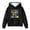 00-Black1843, variant on Oiyii Letter Print Hoodie for Toddler Boy Long Sleeve Back To School Hooded Sweatshirt Pullover Top,Orange