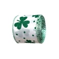 thumbnail image 4 of Ounissouiy Cintas de cinta de trébol para envolver serpentina de oro verde, suministros para fabricación de tarjetas para decoración de sala de Type2 NO2, 4 of 6