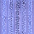 thumbnail image 1 of Ahgly Company Machine Washable Indoor Square Southwestern Blue Country Area Rugs, 7' Square, 1 of 4