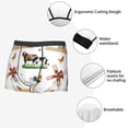 thumbnail image 3 of Fotbe Cute Farm Calzoncillos Tipo Boxer con Bolsa de Soporte Total para Hombre, X-Temp Fresco, Transpirable y de Secado Rápido-XX-Large, 3 of 5