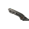 thumbnail image 6 of CRKT Overland Outdoor Survival Folding Knife with Frame Lock: Stainless Steel Plain Edge Blade, G10 Handle, Pocket Clip, 6280, 6 of 6