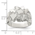 thumbnail image 4 of Sterling Silver Men's Nugget Ring, 4 of 7