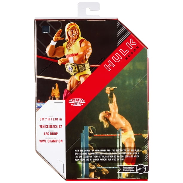 WWE Ultimate Edition Hulk Hogan Figure & Accessories Set, Greatest