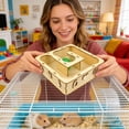 thumbnail image 4 of Interactive Small Playpen With Exercise Run Tracks And For Hamsters Gerbils Mice, 4 of 7