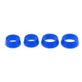 thumbnail image 1 of 2x Cubierta de de Sillín de Silicona Suave y Antideslizante para Protección de Bicicletas en Días de Lluvias azul Cola Anillo del poste del asiento, 1 of 8