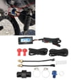 thumbnail image 1 of Motorcycle , 4 In 1 Water Oil Temperature Time Voltage Gauge LCD Digital Display DC12V Universal For Motorcycle, 1 of 8