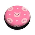 thumbnail image 3 of Kll Cartoon Pigs And Hearts Tire Cover,Universal Wheel Tire Cover For Trailer, Rv, Suv, Truck,Camper And Many Vehicle,(16 Inch), 3 of 8