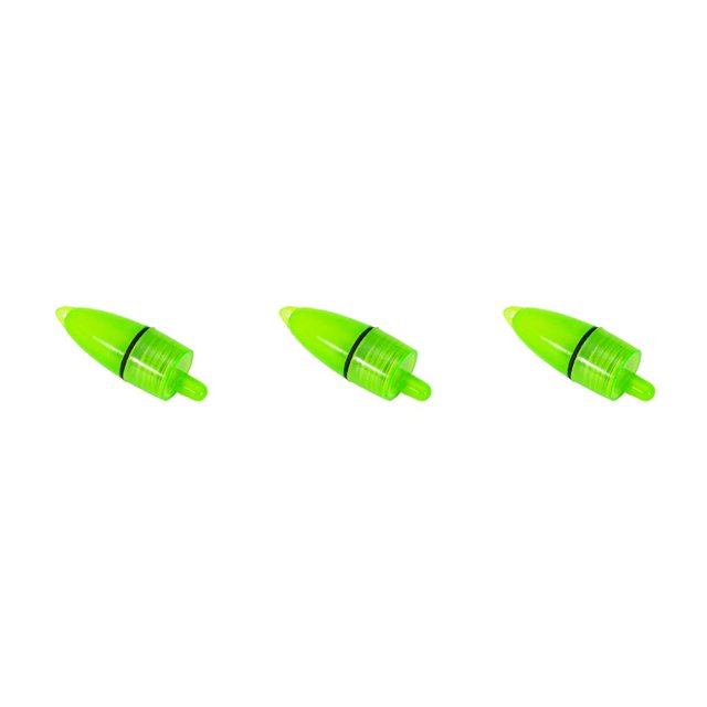 Soidarity 10 piezas de alarma de mordedura de pesca portátil, luces de luz nocturna profesionales, Sensor de movimiento de alerta elástica para Type2 NO2