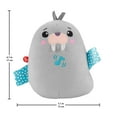 thumbnail image 7 of Fisher-Price Chill Vibes Walrus Soother Newborn Sound Machine Plush Baby Toy with Music, 7 of 7