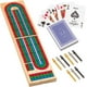 thumbnail image 1 of Set de juego de mesa Cribbage Regal Games con tablero de madera de almacenamiento, 1 of 8