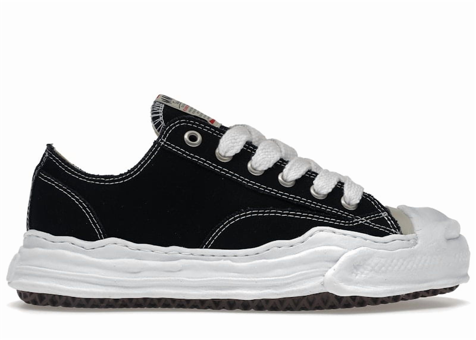 Maison Mihara Yasuhiro Men's Peterson 23 OG Sole Canvas Low Black