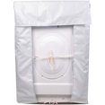 thumbnail image 5 of Elegante funda para lavadora/secadora de carga frontal, tela de poliéster Oxford impermeable que ofrece máxima protección con cuerdas ajustables y diseño de cremallera para un acceso rápido (1 pieza), 5 of 5