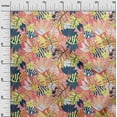 thumbnail image 3 of oneOone Polyester Spandex Pink Fabric Tropical Floral Diy Clothing Quilting Fabric Print Fabric By Yard 56 Inch Wide, 3 of 4