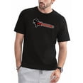 thumbnail image 1 of Cinemassacre Vintage Chainsaw T-Shirt, 1 of 7