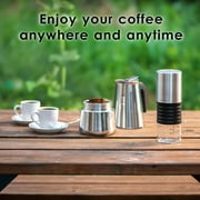 Mixpresso Electric Coffee Grinder With Usb And With Easy On/Off Button, Coffee Bean Grinder & Spice Grinder For Herbs, Nuts & Grains, Spice Mill.