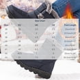 thumbnail image 4 of Jamicy Snow Boots for Women Winter Shoes Waterproof Warm Plush Lined Mid-Calf Winter Boots with Non-Slip Outsole for Cold Weather, 4 of 6