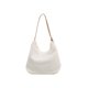 thumbnail image 1 of Bolsa de mano de felpa con doble correa para mujer, de gran capacidad de tela cálida (blanco) Ehuebsd Para Estrenar, 1 of 9