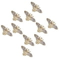 thumbnail image 3 of 10pcs Alloy Bee Nail Decorations Retro Nail Charm Manicure DIY Nail Decor, 3 of 7