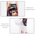thumbnail image 2 of Monkey Stunning Summer Chiffon Beach Dress for Women, for the Beach, 2 of 6