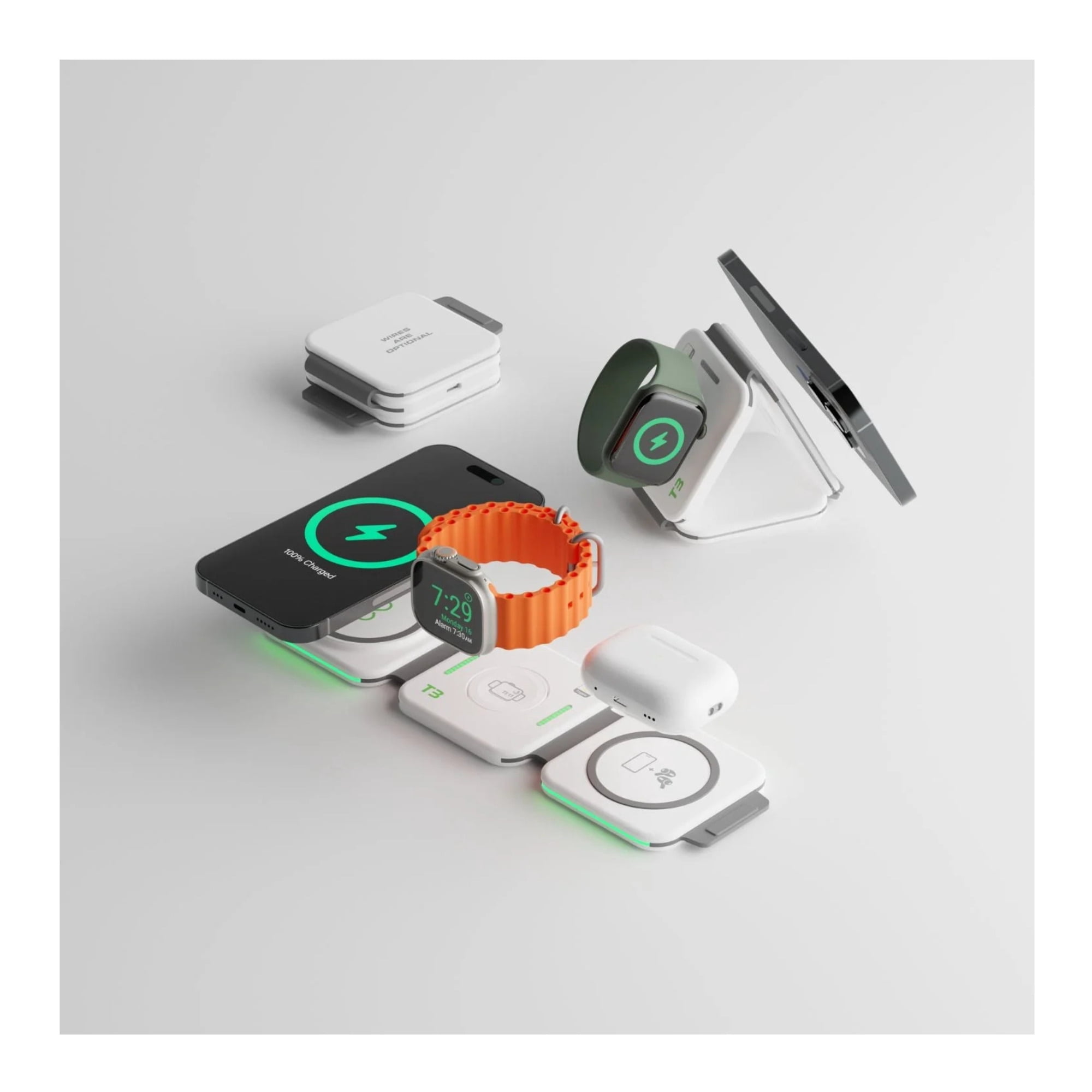 InfinaCore MagSafe Compatible Apple Watch Charging Station