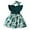 A48-Green, variant on Hessimy Toddler Girls Back to School Casual Flutter Sleeve Ruffle Bottom Summer Dress(Green,12-18 Months)