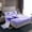 Plum, variant on Castle Fairy Purple Crystal Butterfly 4-Piece Full Size Sheets for Girls Boys Teens,Abstract Gradient Bed Sheets,Dreamy Princess Lightweight Sheet Sets,Microfiber Bedroom Decor