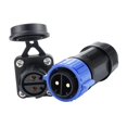 thumbnail image 3 of Conjunto de receptáculo de enchufe Soledad Estructura de bloqueo automático Barco marino IP67 Enchufe de arrastre, 3 of 7
