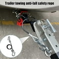 thumbnail image 3 of Trailer Brake Cable – Durable Safety Rope, 70 cm, Strength Steel Cable, Secure Towing Wire, 3 of 5