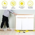 thumbnail image 2 of Graflsoa Heavy-Duty 5-Piece Moving Kit with Durable ABS & Stainless Steel, Effortless Furniture Transport Tool in Yellow, 330lbs Capacity, Anti-Slip PVC Handles, 2 of 6
